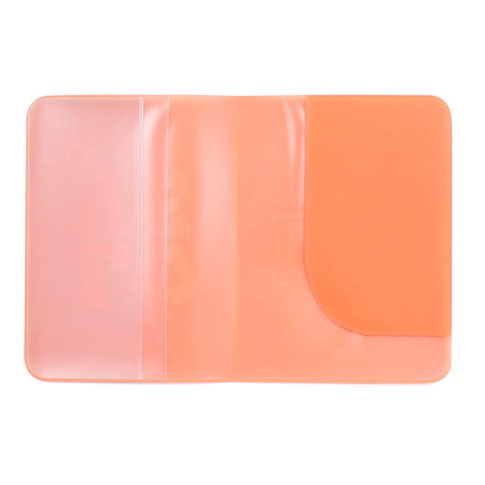 Passport Protector Orange and white
