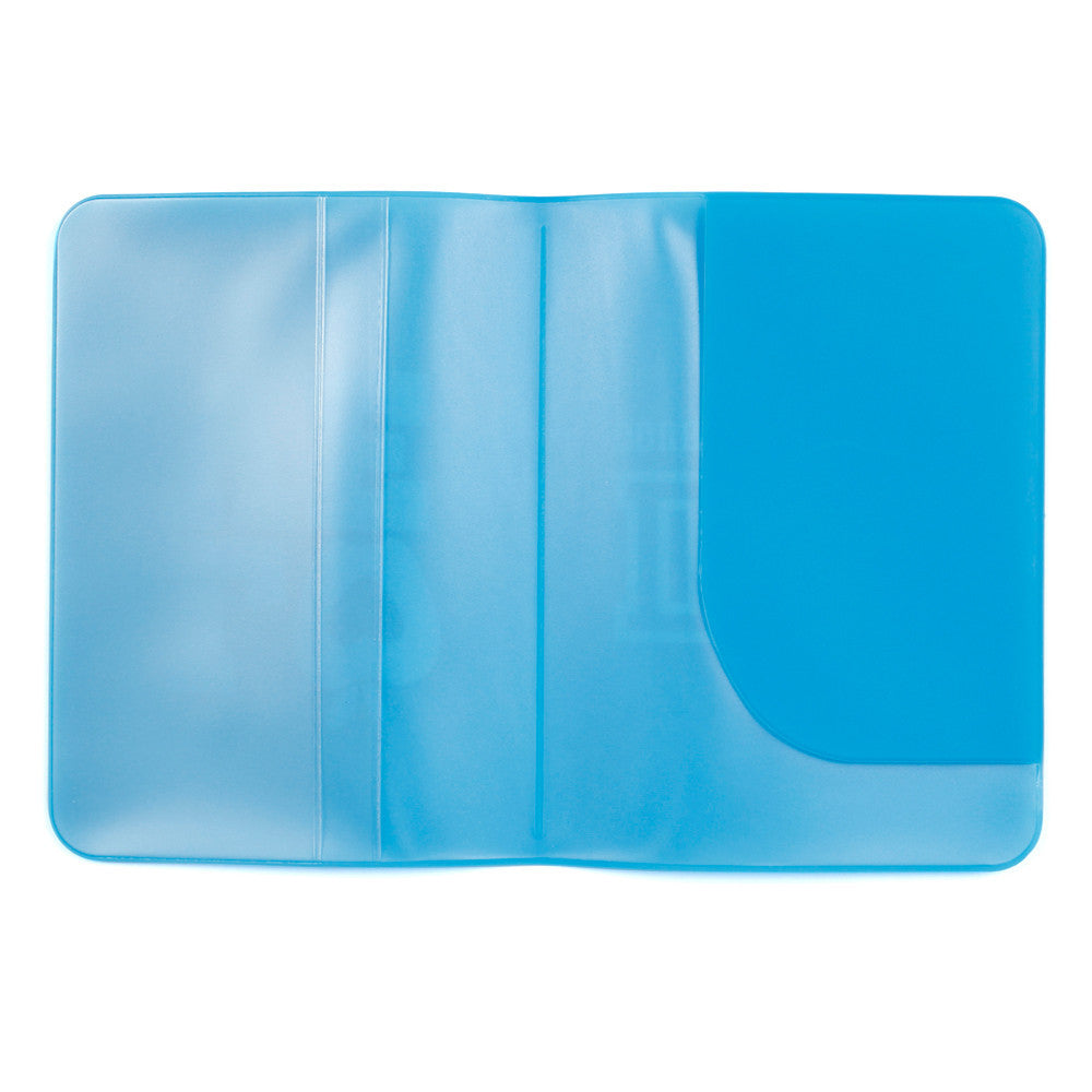 Passport Protector Blue and white