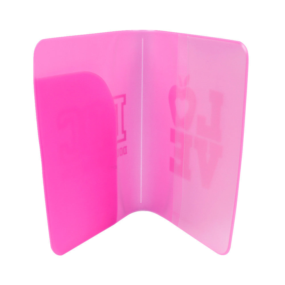 Passport Protector Pink and white