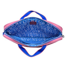 Pink and blue