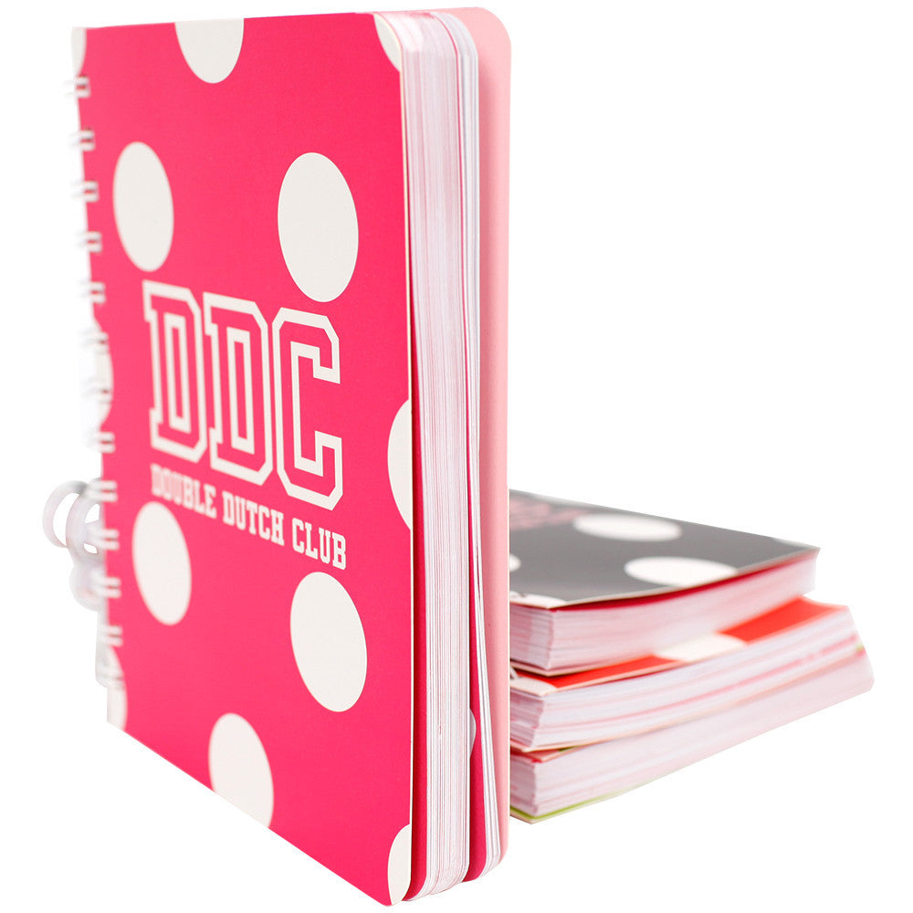 Notebooks Pink and white
